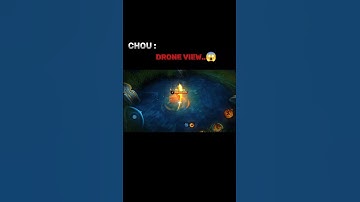 Chou drone view 😱😅|||#mlbbshorts #mobilelegends #mlbb #franco