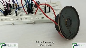 Police Siren using IC 555
