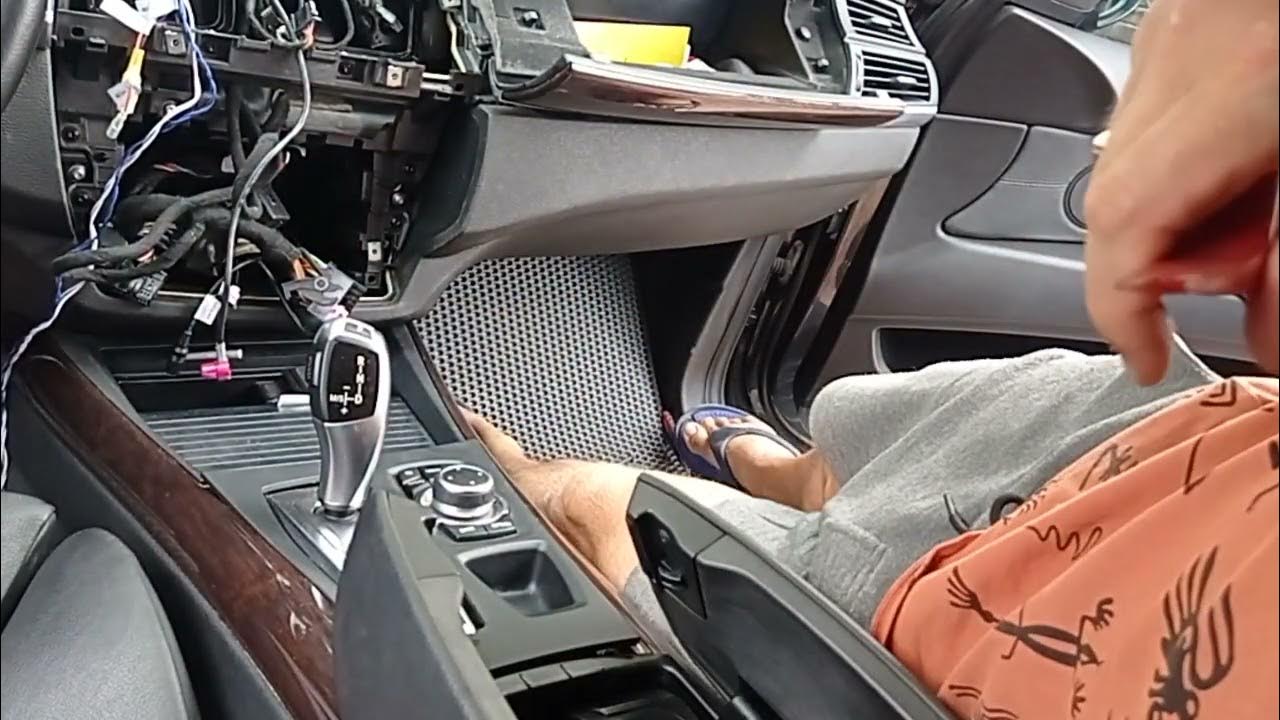Как снять магнитолу бмв х5 BMW AUX Input Installation With Navigation