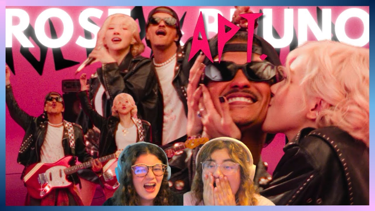 ⚠️ Screams ⚠️ Sisters react to ROSÉ & Bruno Mars - APT. (Official Music Video) ⚠️ Screams ⚠️ Sisters react to ROSÉ & Bruno Mars - APT. (Official Music Video)