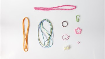 DIY Aesthetic Bag Charms | Macrame Keychain Idea | Colorful and Adorable Bag Charms Tutorial
