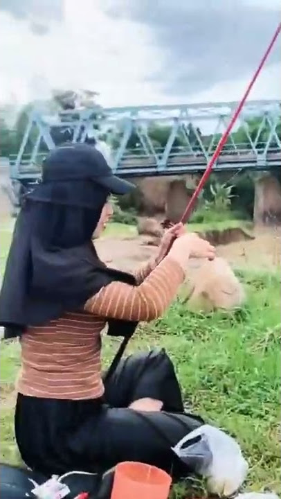 hobi mancing l mancing cantik l mancing hot l #shorts