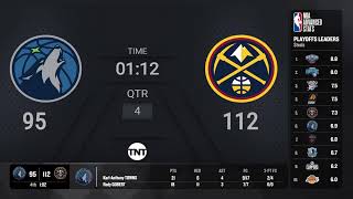 Timberwolves @ Nuggets Game 5 | #NBAPlayoffs presented by Google Pixel Live Scoreboard screenshot 1