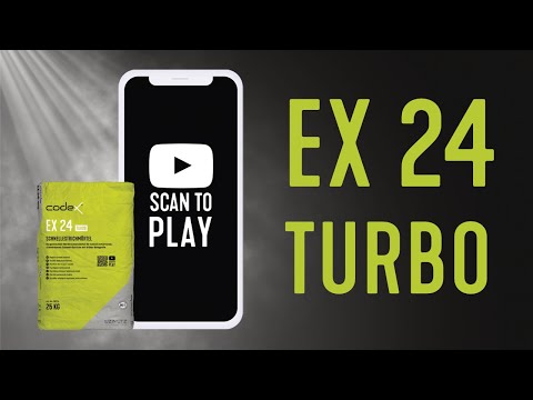 SCAN TO PLAY - Für Estricharbeiten unter Zeitdruck: codex EX 24 Turbo