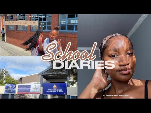 SCHOOL DIARIES | SPEND DAYS W/ME AT SCHOOL | SOUTH AFRICAN YOUTUBER 🤍🧍🏽♀️