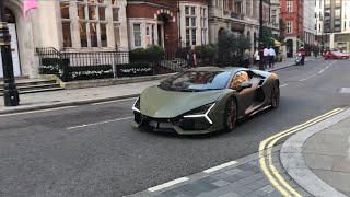 2024 Lamborghini Supercars In London HIGHLIGHTS | Revuelto, Tecnica, Huracan STO, SVJ, Murcielago,