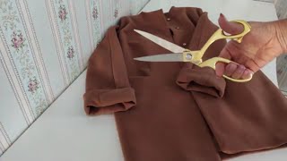 видео: Не спешите выкидывать старое пальто. Оно вам ещё послужит картинка: Не спешите выкидывать старое пальто. Оно вам ещё послужит