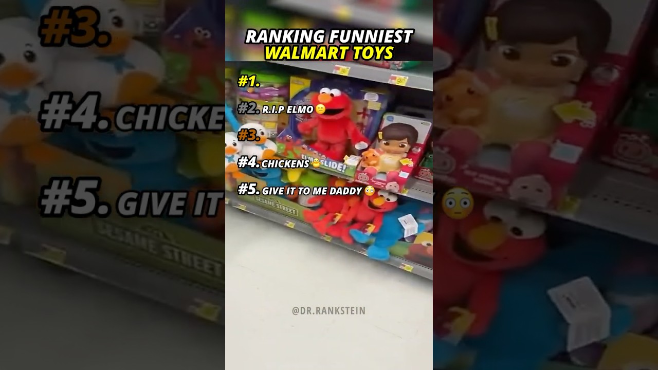 RANKING FUNNIEST WALMART TOYS 💯😭  