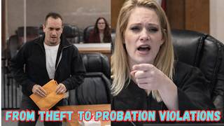 From Theft to Probation Violations – Busy Courtroom Session
