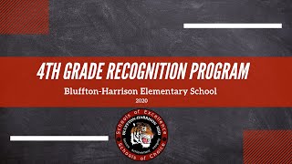 4th Grade Virtual Recognition Program 2019-2020