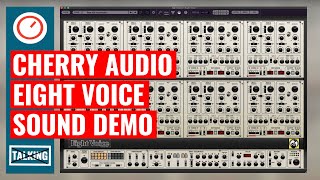 Cherry Audio Eight Voice Sound Demo (No Talking) & Feature Differences To The Gforce Software OB-E screenshot 2