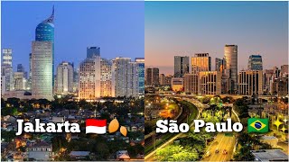 Jakarta vs São Paulo city | 2022