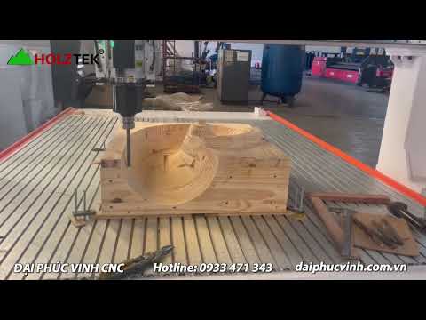Gia Công Khuôn Bơm Như thế Nào ? - Máy CNC Gia Công Khuôn Trục Z cao 450MM - HOLZTEK - HT-1825R1MH