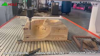 Gia Công Khuôn Bơm Như thế Nào ? - Máy CNC Gia Công Khuôn Trục Z cao 450MM - HOLZTEK - HT-1825R1MH
