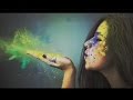 Color explosion in slow motion !