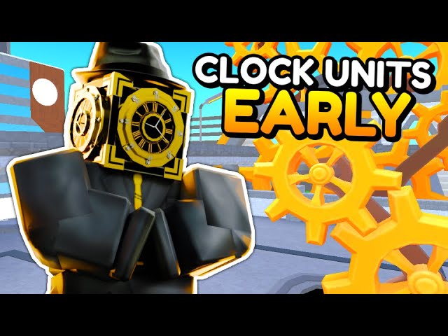 I Used CLOCK UNITS Early!! (Toilet Tower Defense) class=