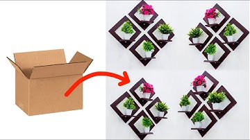 how cardboard wall shelf || reuse idea #trending #viralvideo #diy
