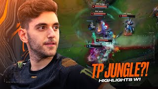 Bwipo Jungle with TP too OP! | 2021 LEC Summer Highlights Week 1