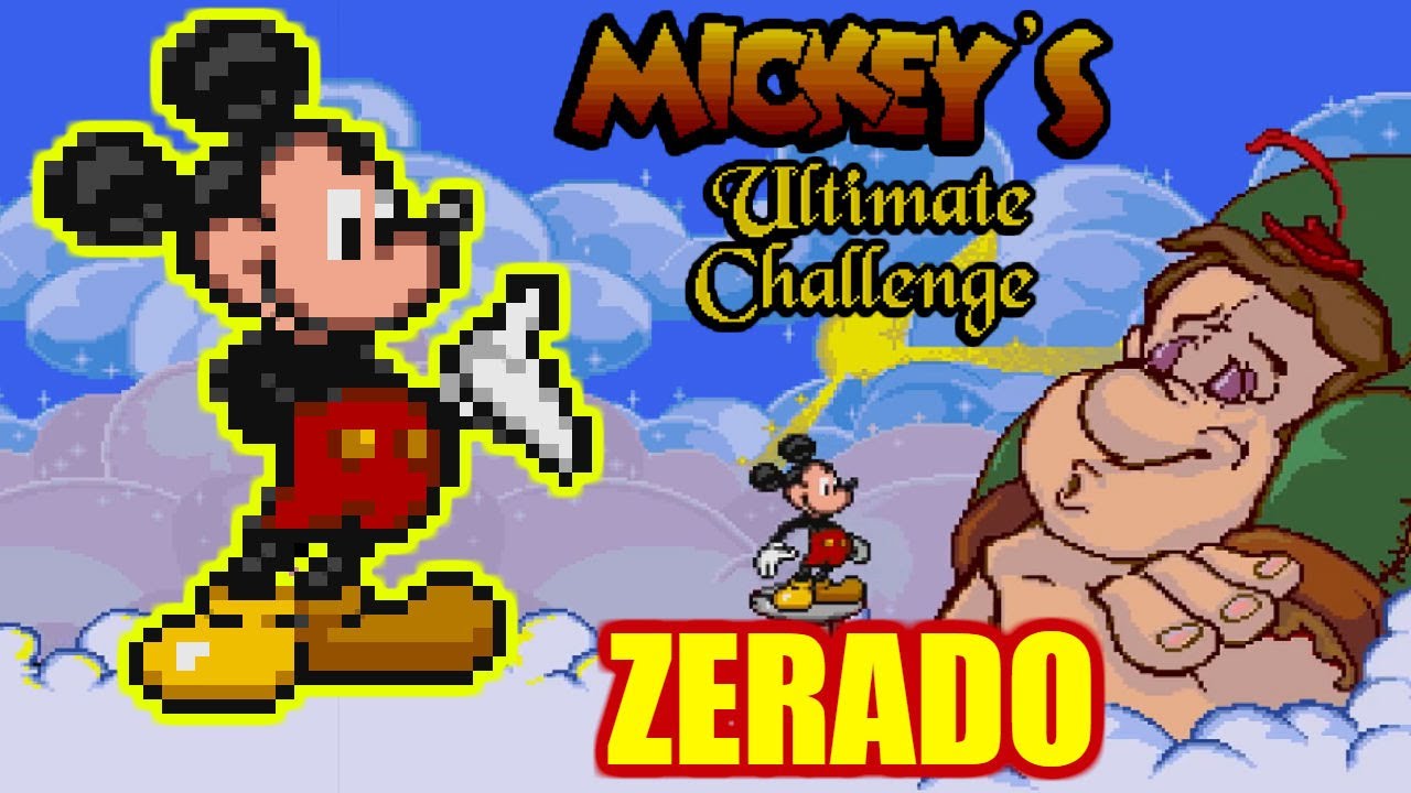 Mickey's Ultimate Challenge - ZERADO - Puzzle do Mickey do SNES no