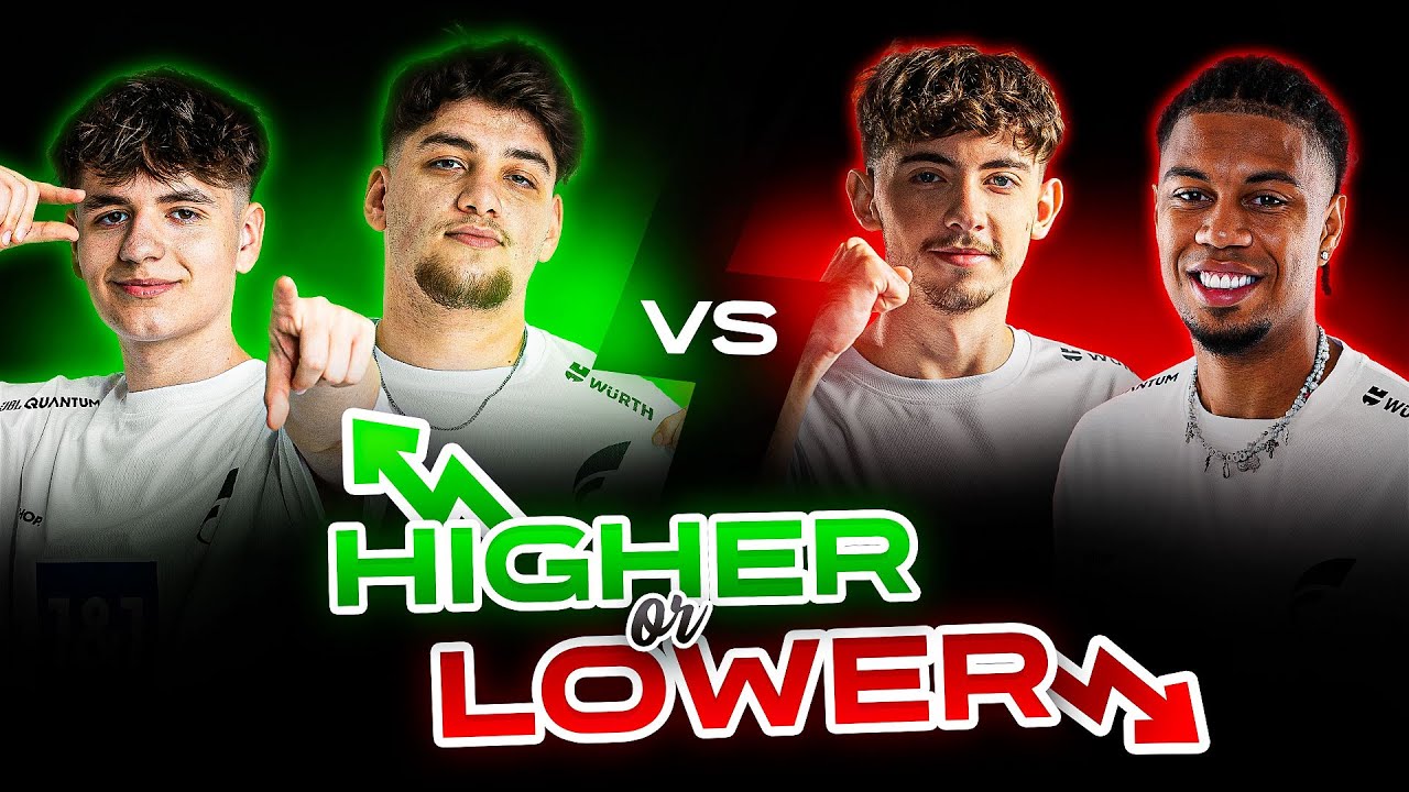 HIGHER OR LOWER BATTLE ⚔️ mit Sid & Dullen VS. Musti & Eldos