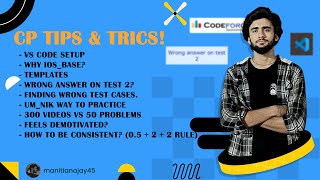 CP Tips & Tricks! | 300 Videos vs  60 Problems | DSA vs CP | Wrong answer on test 2? screenshot 4