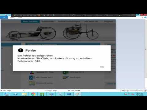 Citrix error code 518  | Citrix Workspace App, Error 518 | Android/Chrome book |