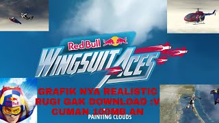 RUGI GAK DOWNLOAD!!!!GRAFIK REALISTIC!!!Red bull wingsuit game ||Game Skydiving ||Game Terjun Payung screenshot 5