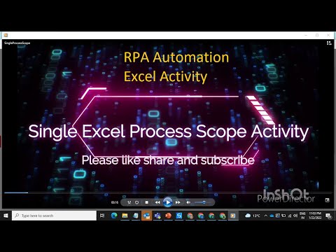 Single Excel Process