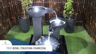 Trio Bowl Fountain