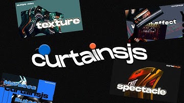 Smooth Scrolling & Distortion liquid Image, Video hover effect Using Curtains.js | Locomotive.js