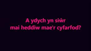 (learning Welsh) 15 rules to understand FORMAL WELSH // 004 mai vs. taw vs. 'na