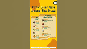Thumbnail of PROMO, DESAIN MENU MAKANAN KHAS BETAWI || 0852-8022-9200