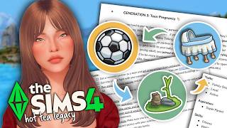 the start of a new generation💛 | Sims 4 Hot Tea Legacy | Gen 3
