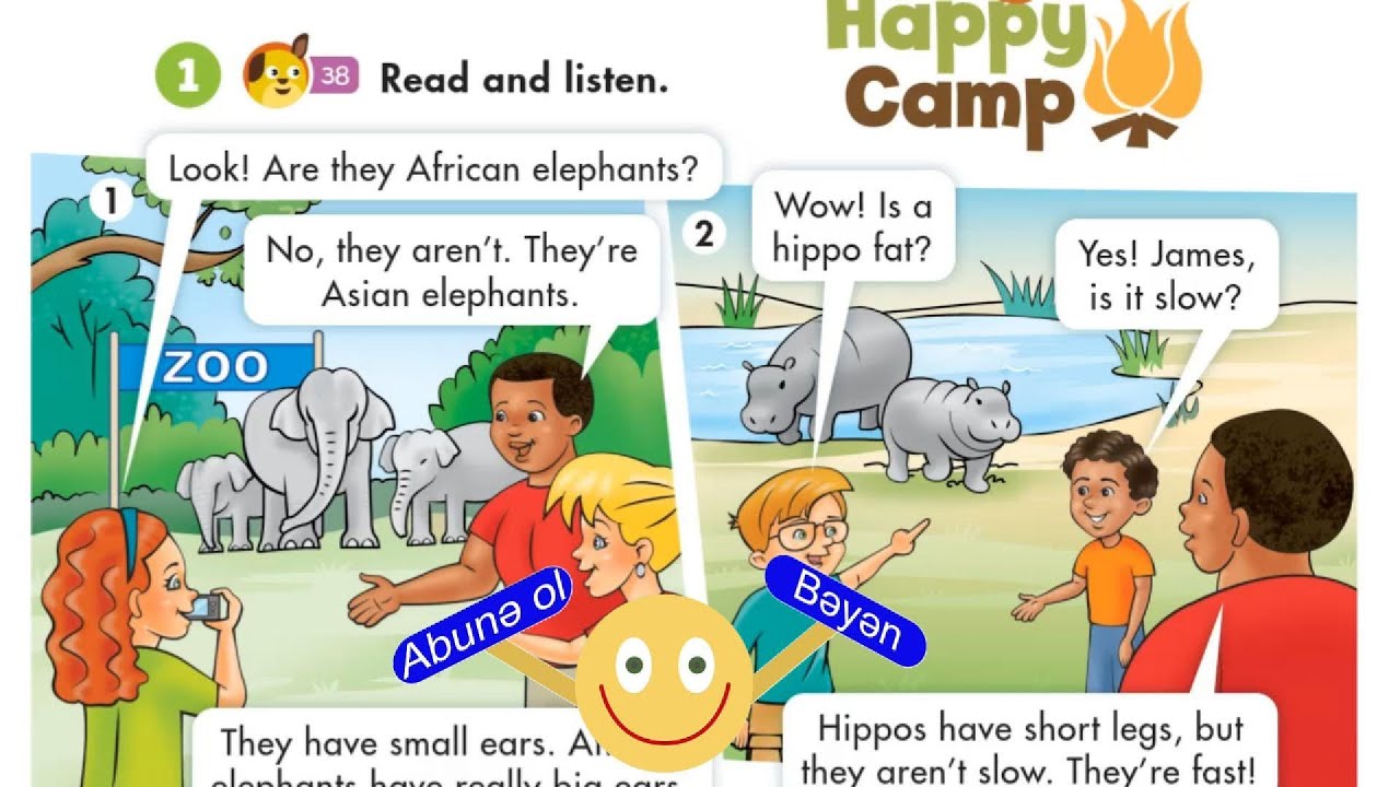 İngilis dili 3-cü sinif səhifə 44-45 / English_Class 3_Pages 44-45