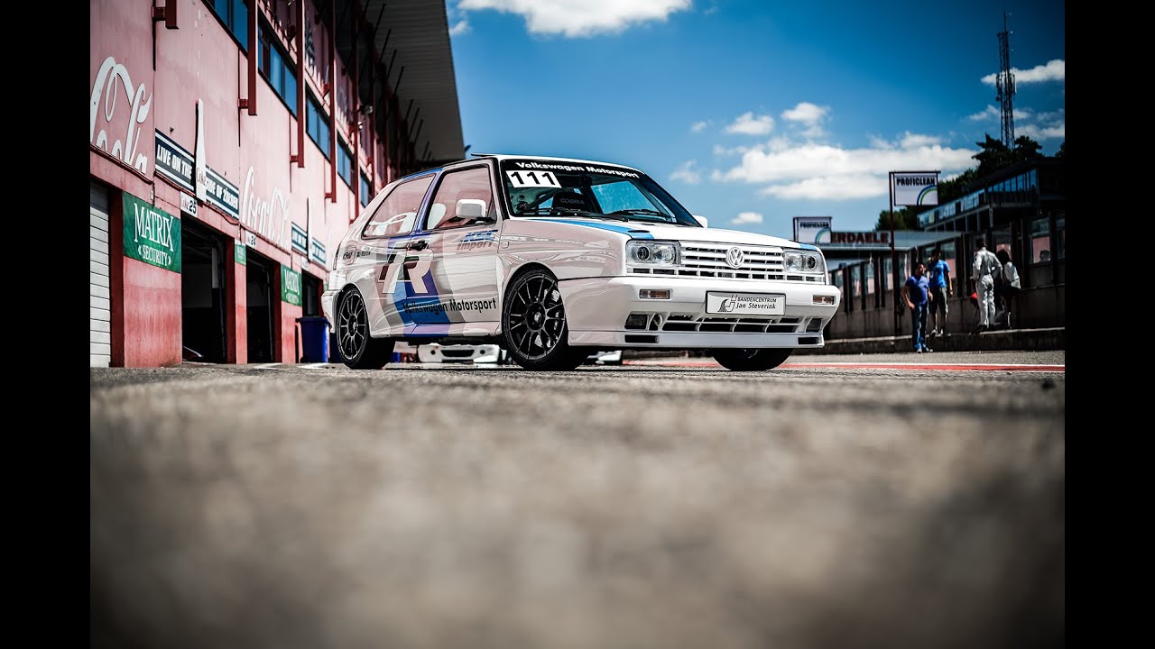 VW Golf MK2 Rallye with R32 Engine onboard at Circuit De Spa-Francorchamps