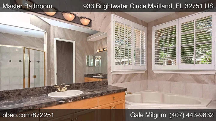 933 Brightwater Circle Maitland FL 32751 - Gale Mi...