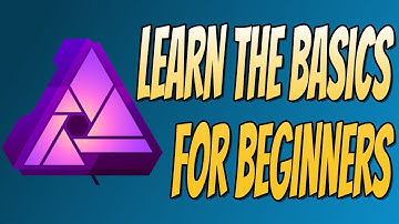 Affinity Photo Tutorial For Beginners | Learn The Basics Part 1 (Adding Text, Shapes & Effects)