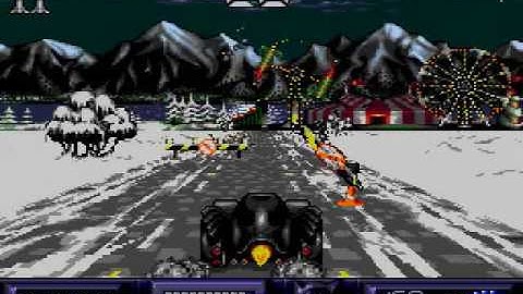 Batman Returns Sega CD w/ Elfman Music - Driving Act 2