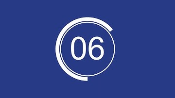 10 second timer countdown video midnight blue and steel blue landscape video 🕒️