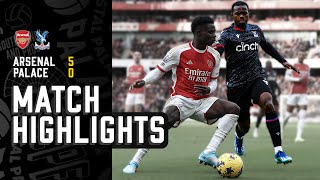 Premier League Highlights: Arsenal 5-0 Crystal Palace