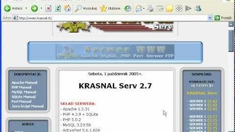 Kurs php i mysql lekcja 1 - Niezbędne narzędzie do pracy z PHP i MySQL