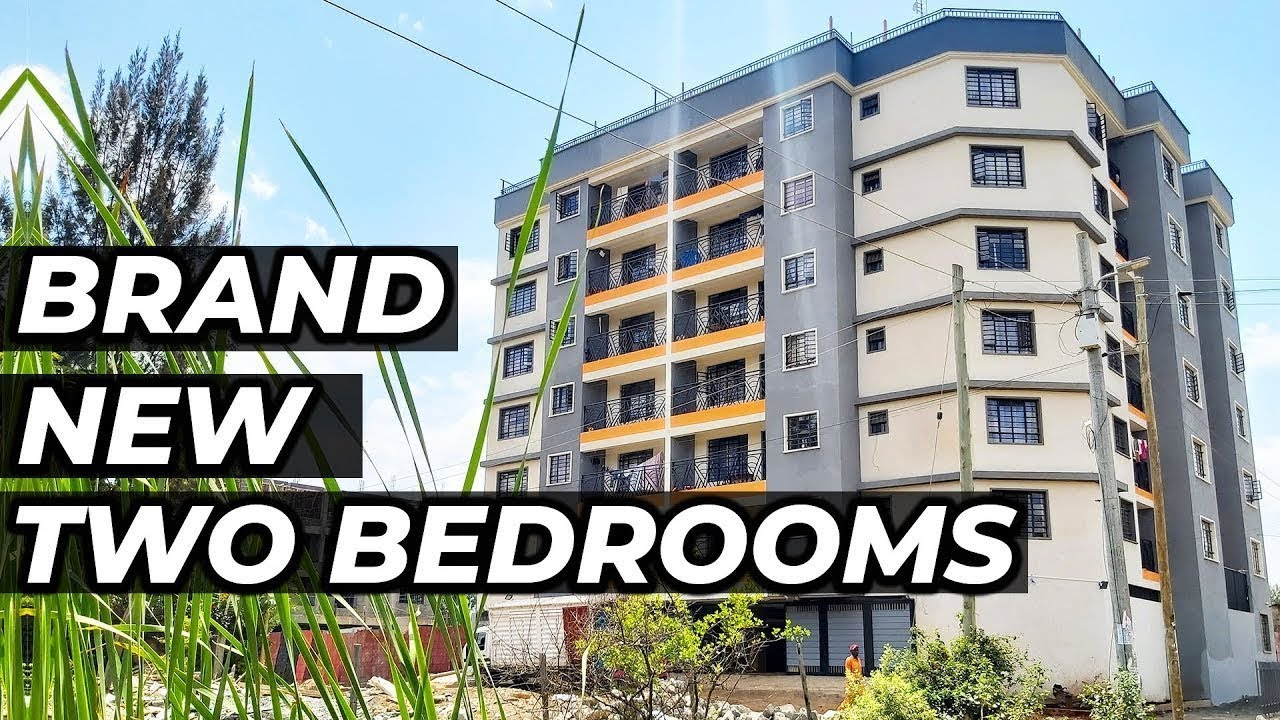 NEWLY BUILT TWO BEDROOM APARTMENT TOUR 25,000 KSH RENT THIKA ROAD