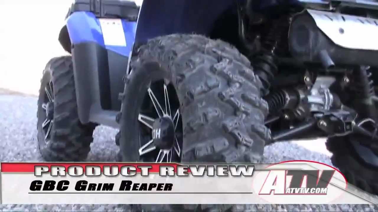ATV Television GBC Grim Reaper ATV Tire Test part 1 YouTube