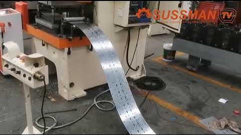 upright racking post roll forming machine