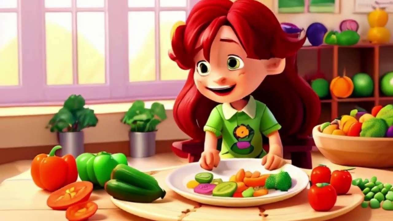 "Veggie Friends: A Colorful Vegetable Adventure!" Veggie Song
