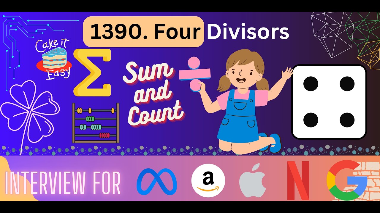 Four Divisors | Leetcode !39O