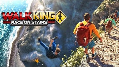 Walk King - Race on Stairs (by Skyloft Games) IOS Gameplay Video (HD)