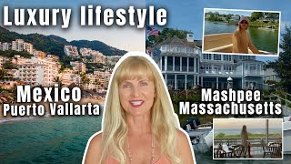 Luxury Lifestyle Of Puerto Vallarta, Mexico Vs Mashpee, Cape Cod Massachusetts, Us