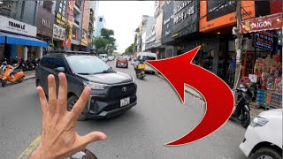 Foreigner drives in Vietnam for the FIRST TIME! so many CLOSE CALLS!