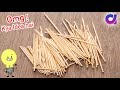 How to reuse toothpicks to make awesome crafts| Toothpicks crafts |Artkala